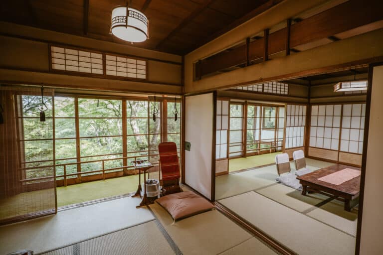 Übernachtung in einem Ryokan in Japan